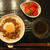 肉そぼろ丼で朝ごはん・ピーナッツバターサンド弁当・カレーうどんの夕ごはん