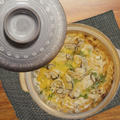 牡蠣とキノコの玉子雑炊 by KOICHIさん