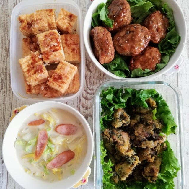 今週の作りおきおかず～4種～