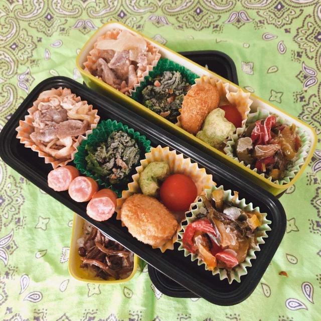 今日のお弁当