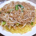 挽肉ともやしのあんかけ焼きそば・大盛り