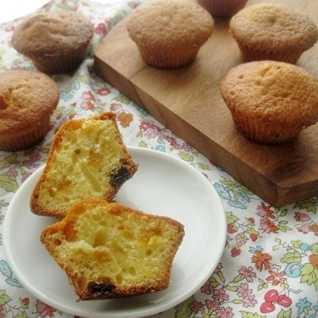 レモン風味のカップケーキ