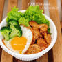 あっという間に 食欲そそる親子丼の完成！てりたまチキン丼レシピ！
