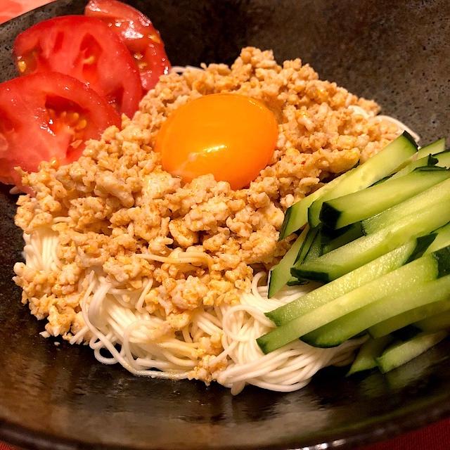 深夜メシ♪トムヤムまぜそうめん