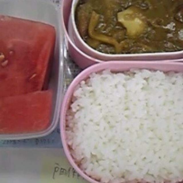 今日のお弁当