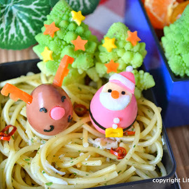 Santa Claus Is Coming To Lunch Bento クリスマスのキャラベン