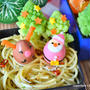Santa Claus Is Coming To Lunch Bento クリスマスのキャラベン