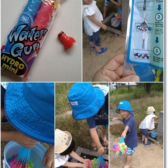 【大人気！！】一気に大量の水風船が作れるスマッシュウォーターバルーンで遊ぶ♪