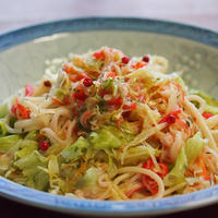 じんわり生姜あん焼きうどん