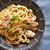 簡単！「なすと豚肉の味噌バター焼うどん」
