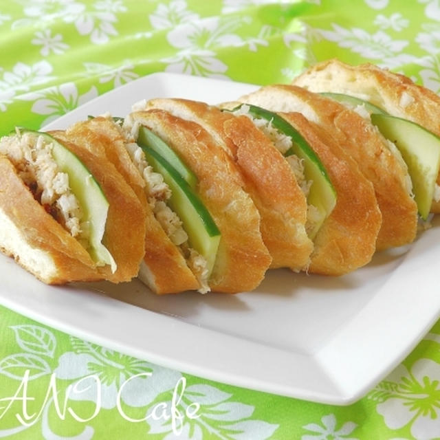 スモークアヒバケットサンド