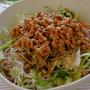 イタリア風味の納豆あえ蕎麦