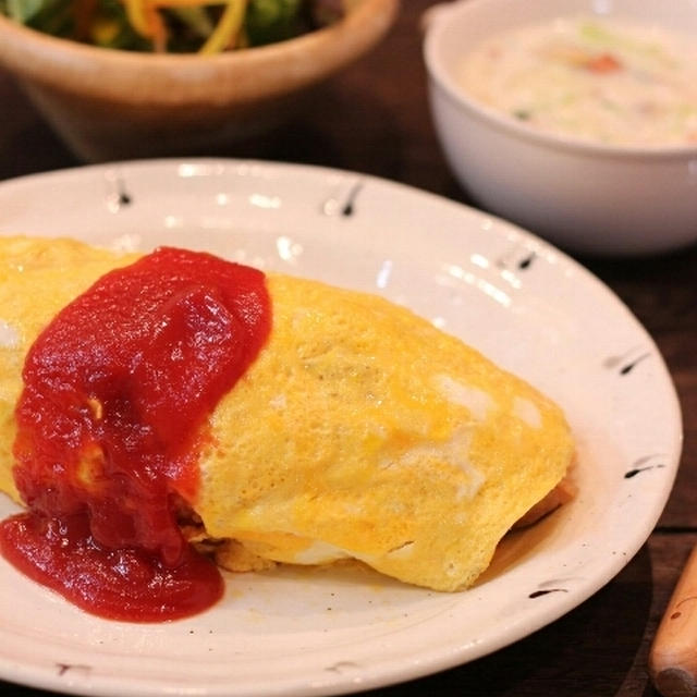 昼カフェ☆オムライスセット