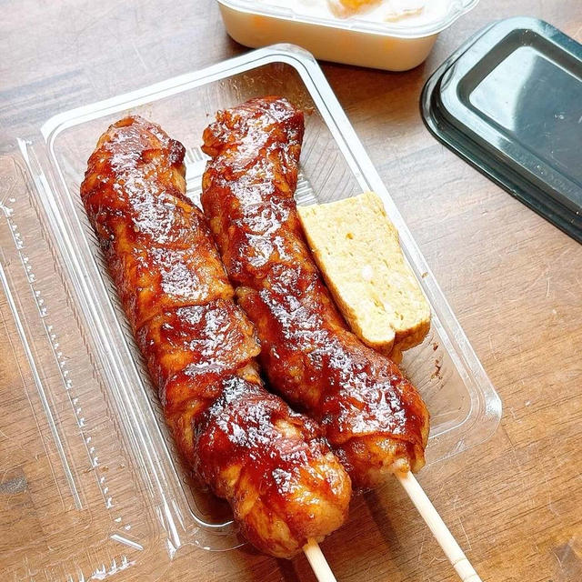 肉巻きおにぎり棒です〜！！