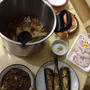 鶏手羽元と竹の子の煮物・明太鰯で晩酌
