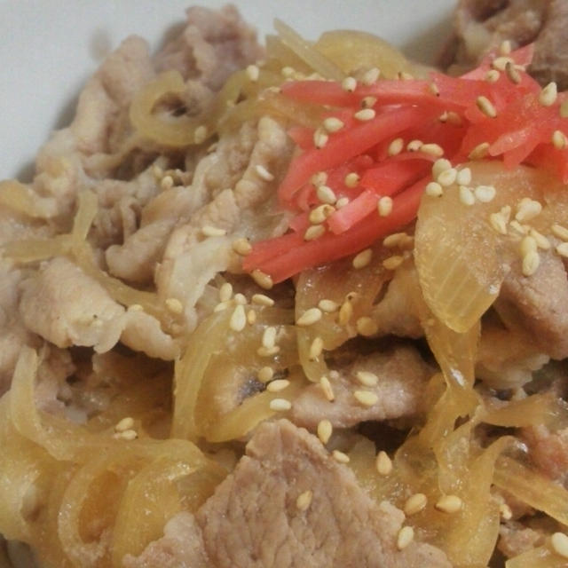 吉野家風豚丼