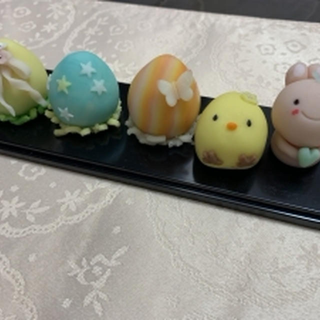和菓子教室 5月　イースター