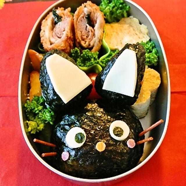黒猫ちゃん弁当