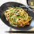 にら焼きそば。オイスターソースで手軽に中華街の味。