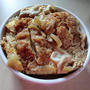 きのこでかさ増し　カツ丼