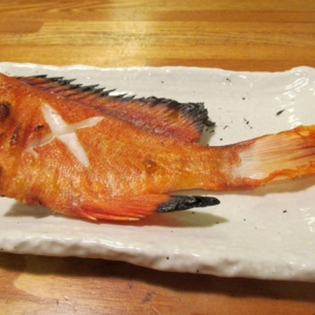 【旨魚料理】アカハタの半身塩焼き