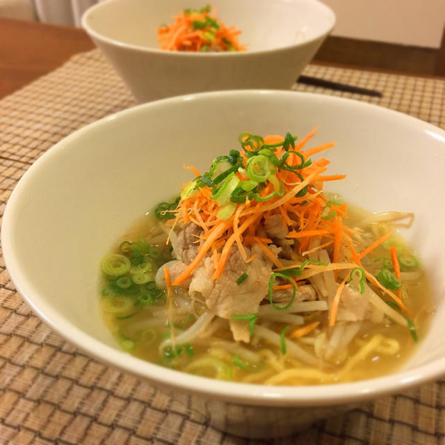 豚もやしガーリック味噌ラーメンとお土産話♡コストコパン