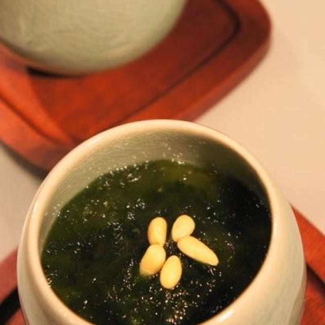 ☆アーサの餡かけ茶碗蒸し☆