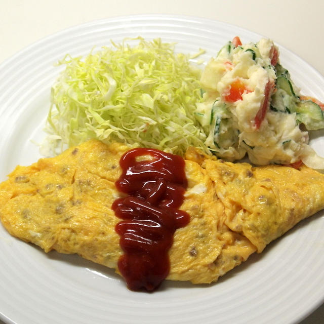 久しぶり、我が家の夕食