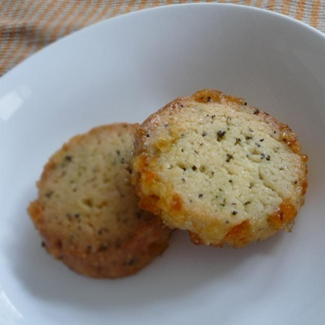 オレンジピールと紅茶のクッキー