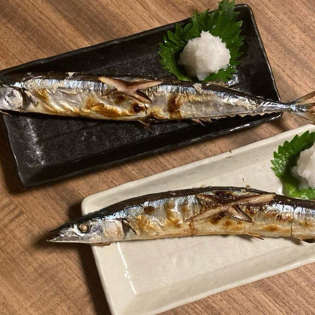 旬の秋刀魚をっ♪