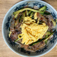 コチュジャンたっぷり韓国風春雨サラダ作りました！