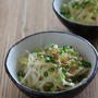 そうめんかぼちゃとえのきだけのポン酢和え