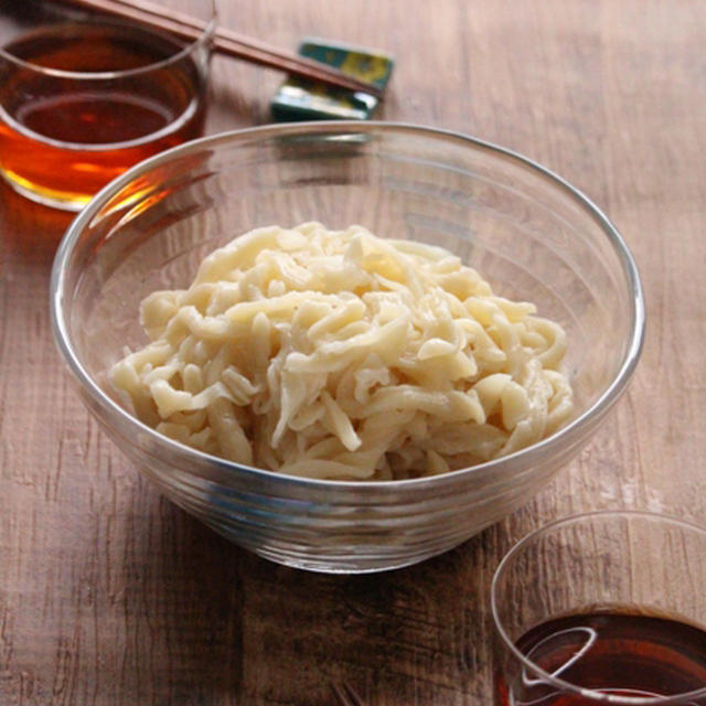 約束の手打ちうどん♪