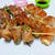 タバスコでホットな豚バラと野菜の串焼き