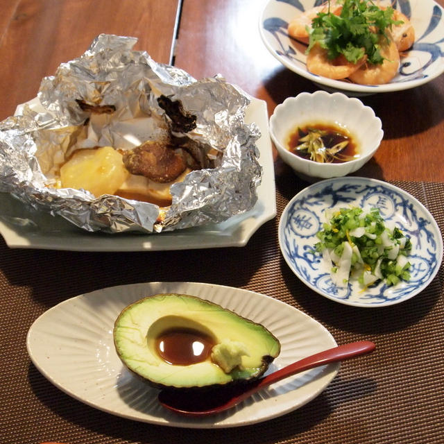 4日ぶり自宅で夕食