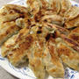 久々に餃子を焼いて♪