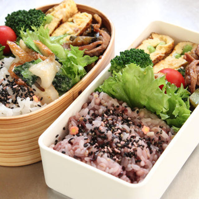 【　二人分のお弁当　】