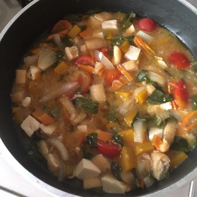 今朝のお味噌汁は…