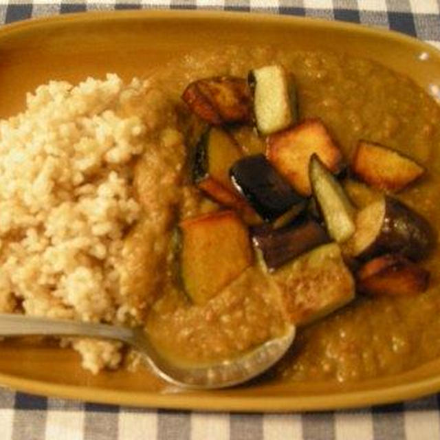 和風カレーの野菜トッピング