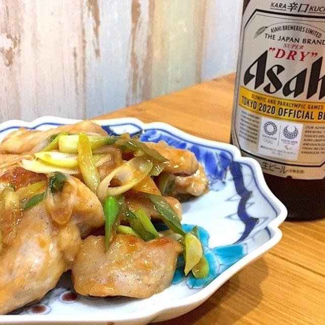 ご飯が進む簡単おかず♬豚ヒレ肉とネギのにんにくみそ焼きのレシピ★