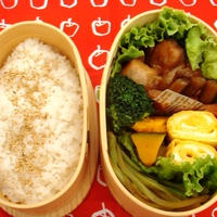 やわらか鶏ごぼう弁当♪♪