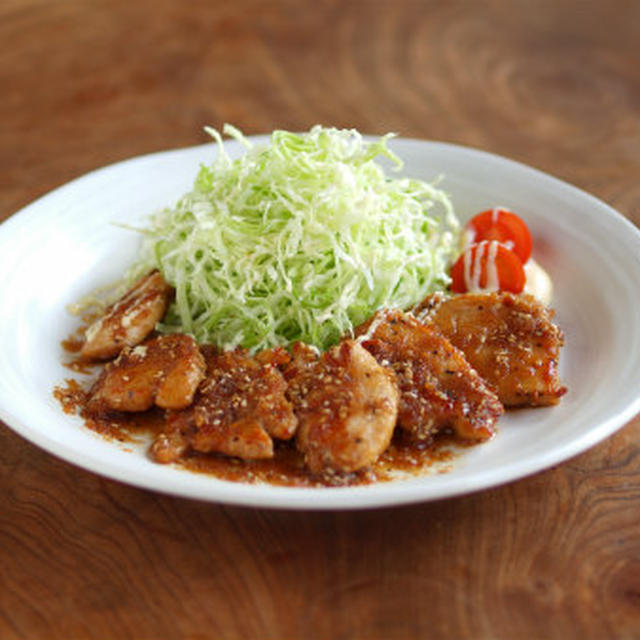 鶏むね肉でつくる、しっとりしょうが焼き　マイナビニュース