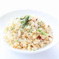 グリル皿で安定の美味しさ【Bistroアスパラベーコンピラフ】