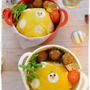 水玉オムライスでオラフ弁当～JK＆JCのおべんとう♪