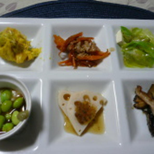 野菜のつきだし　6種