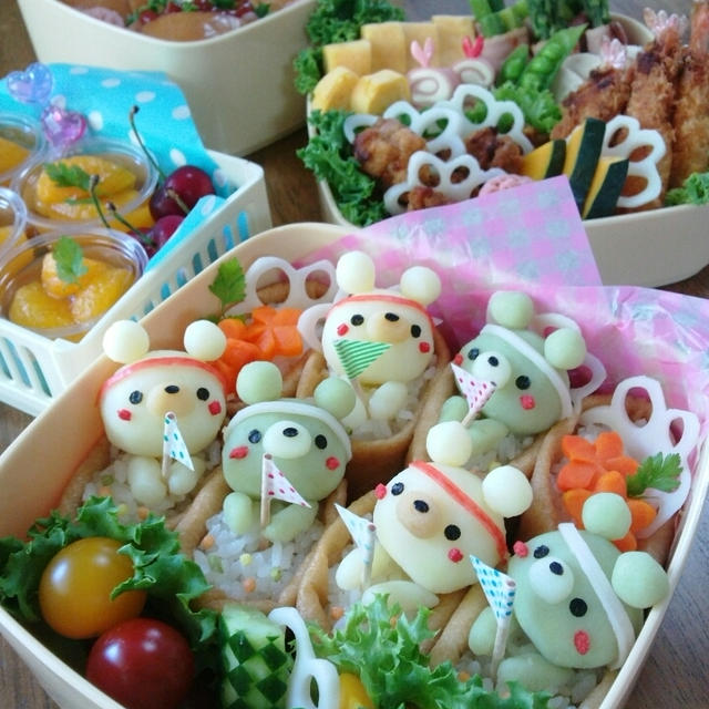 * 運動会のお弁当 いろいろ *