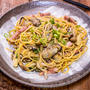 ちょっと大粒の牡蠣で作る「牡蠣の和風なパスタ」&「最近は夕食作りも気を遣いますね」