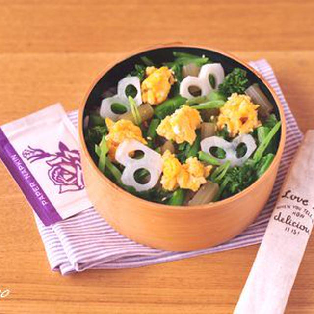 ママ弁「ふきの散らし寿司」