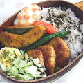 鶏肉のカレーパン粉焼き弁当。歯磨きチューブのバカ話
