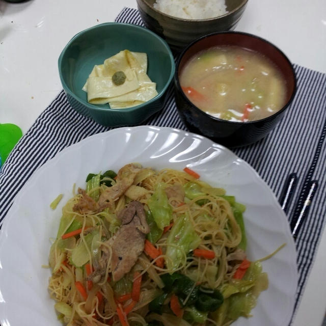 2012/11/02の晩ごはん。